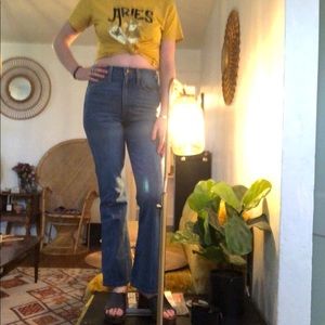 Madewell Rigid Flare Jeans